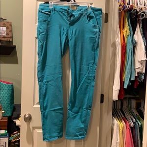 Teal Emerson Edwards jeans size 22